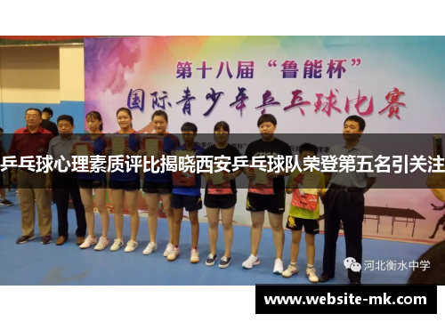 乒乓球心理素质评比揭晓西安乒乓球队荣登第五名引关注